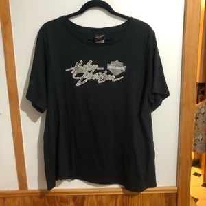 Harley Davidson Woman’s Glitter Bling Shirt